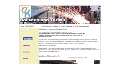 Desktop Screenshot of garagen-torbau.de